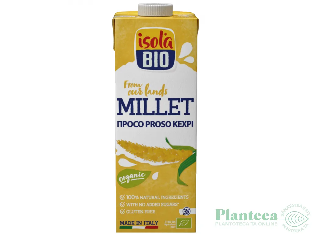 Lapte mei simplu eco 1L - ISOLA BIO