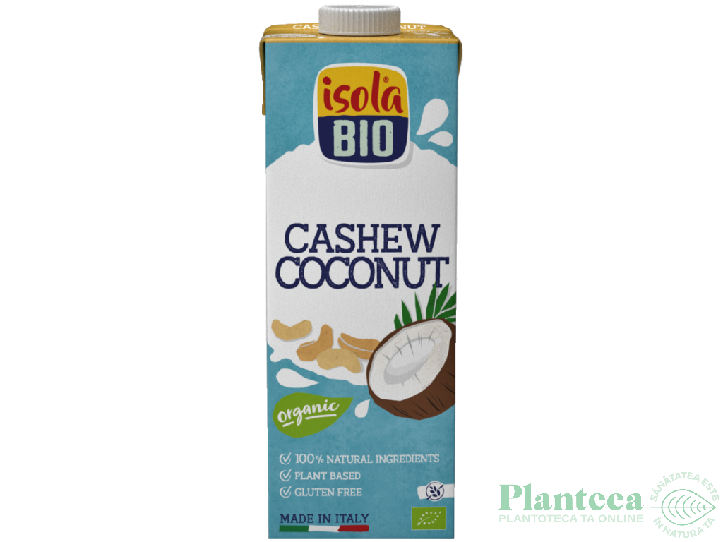 Lapte caju cocos eco 1L - ISOLA BIO