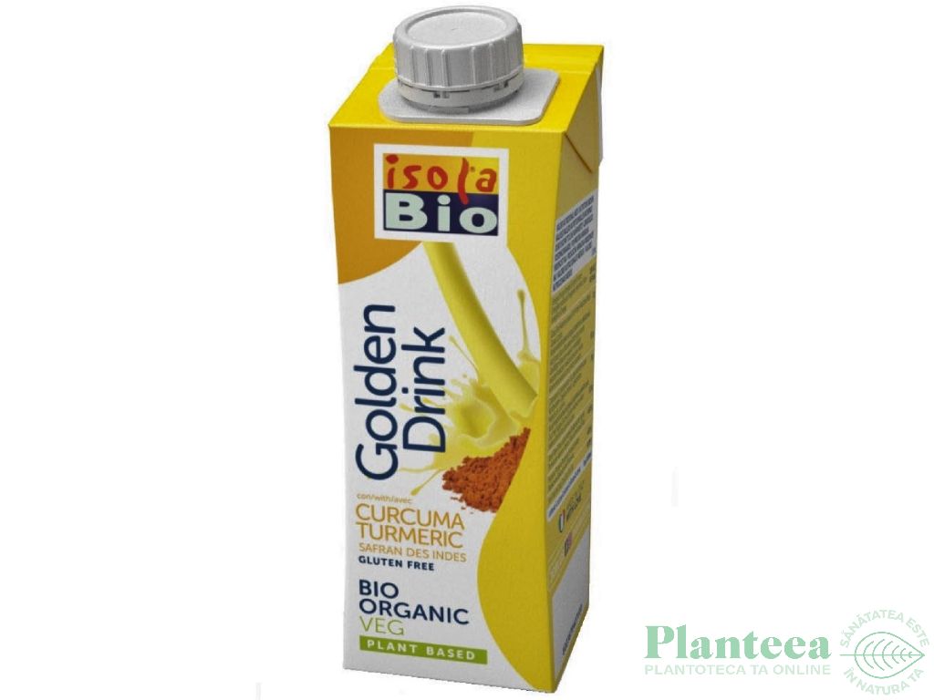 Lapte galben orez turmeric eco 250ml - ISOLA BIO