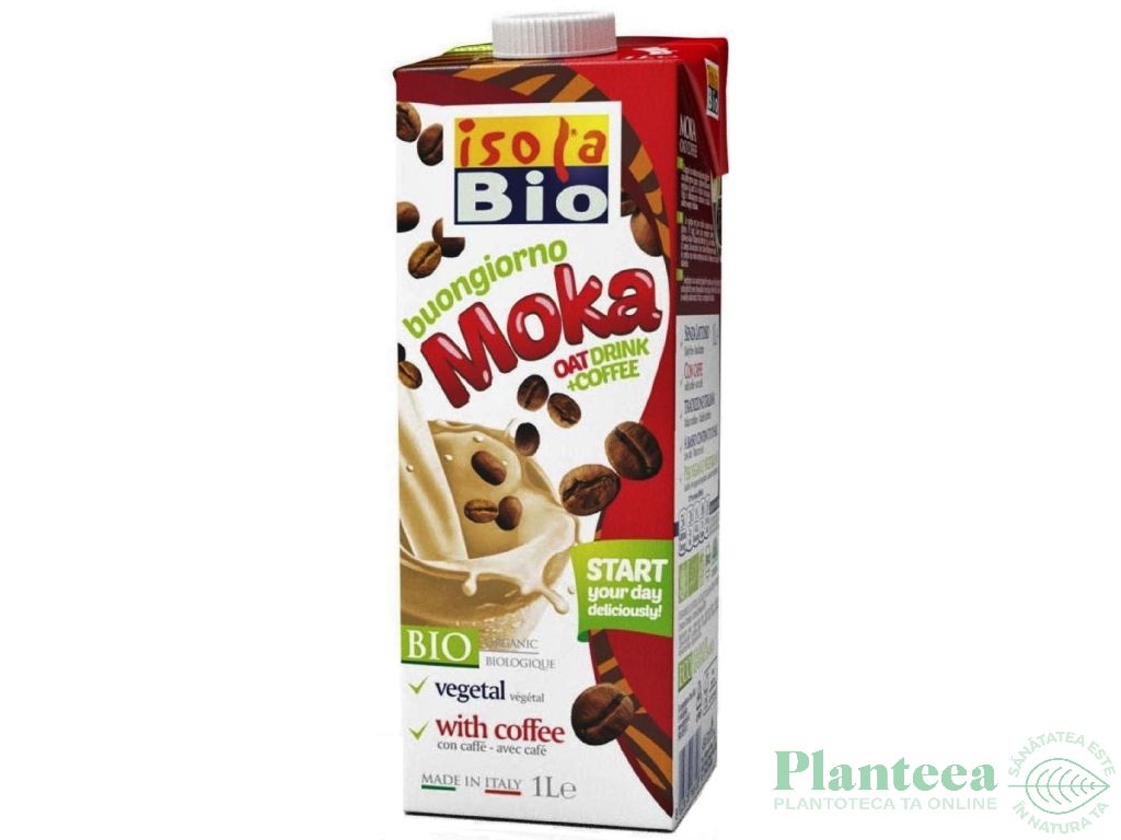 Lapte ovaz cafea eco 1L - ISOLA BIO