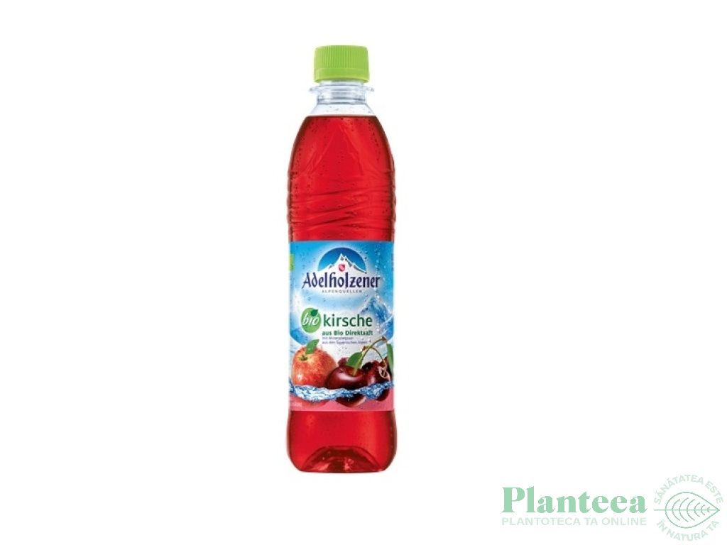 Bautura carbogazoasa cirese eco 500ml - ADELHOLZENER