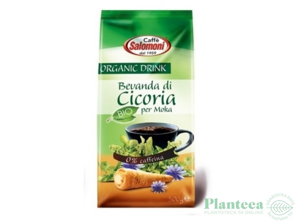 Cafeluta macinata cicoare bio 500g - SALOMONI