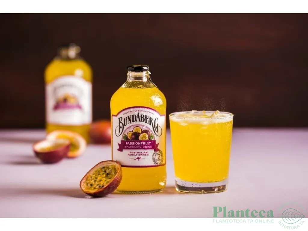 Bautura spumant fructul pasiunii fara alcool 375ml - BUNDABERG