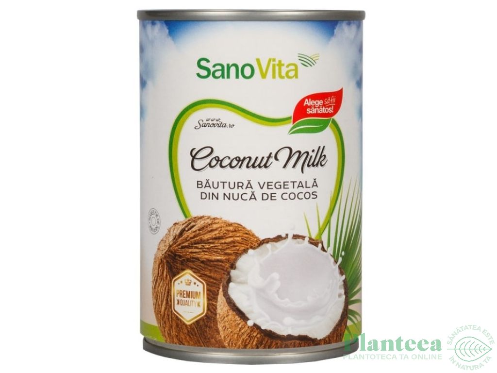 Lapte cocos 400ml - SANOVITA