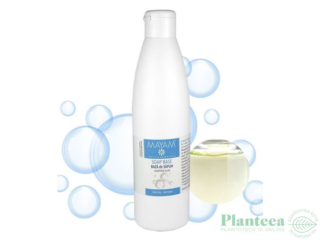 Baza de sapun lichid neutru 250ml - MAYAM