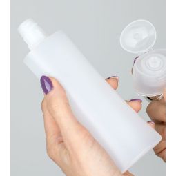 Flacon plastic semitransparent Kless fara capac 150ml - MAYAM