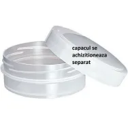 Borcanel plastic semitransparent Sobra fara capac 25ml - MAYAM