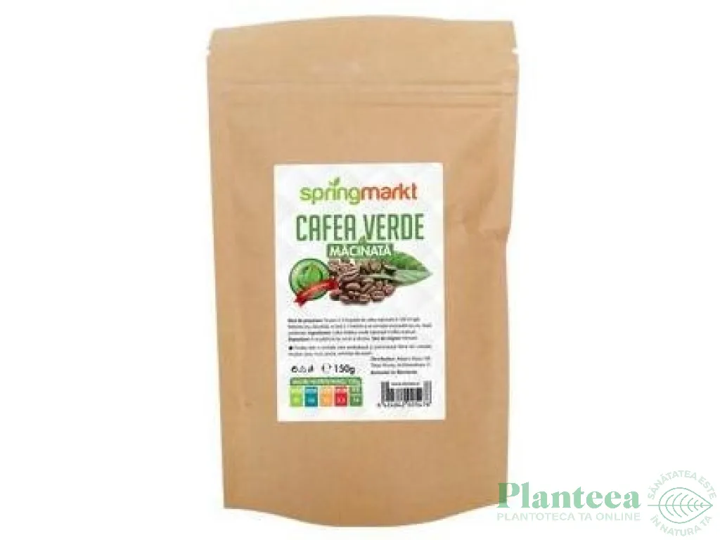 Cafea verde macinata 150g - SPRINGMARKT