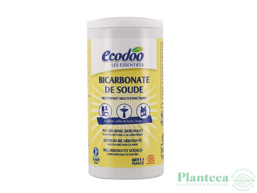 Bicarbonat sodiu pentru menaj 250g - ECODOO
