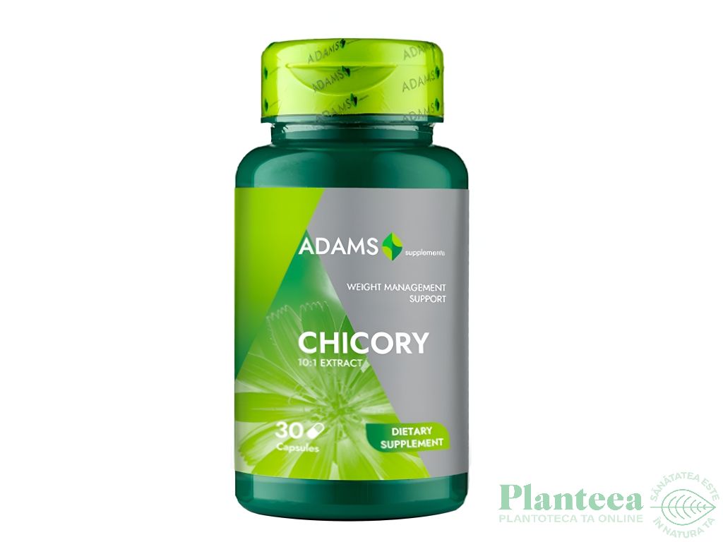 Cicoare 400mg 30cps - ADAMS SUPPLEMENTS