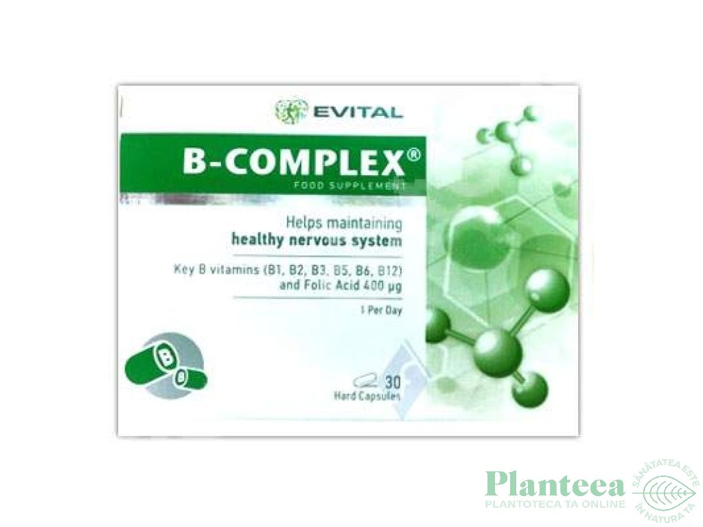 B complex 30cps - EVITAL