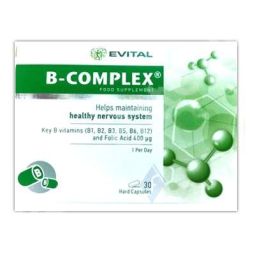 B complex 30cps - EVITAL