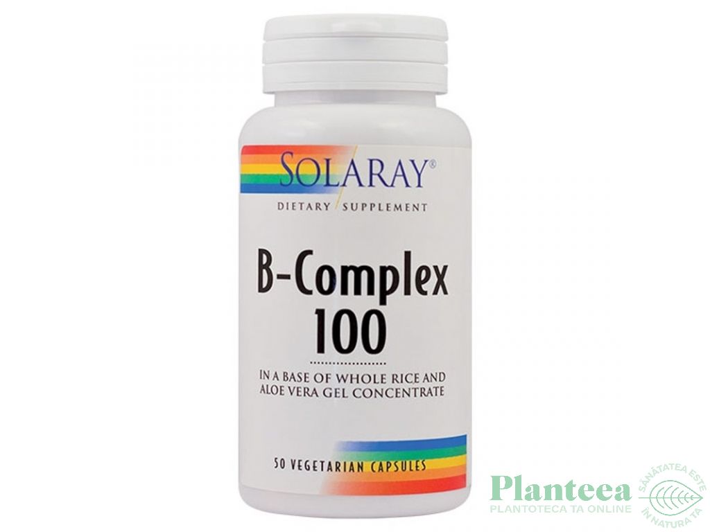 B complex 100mg 50cps - SOLARAY