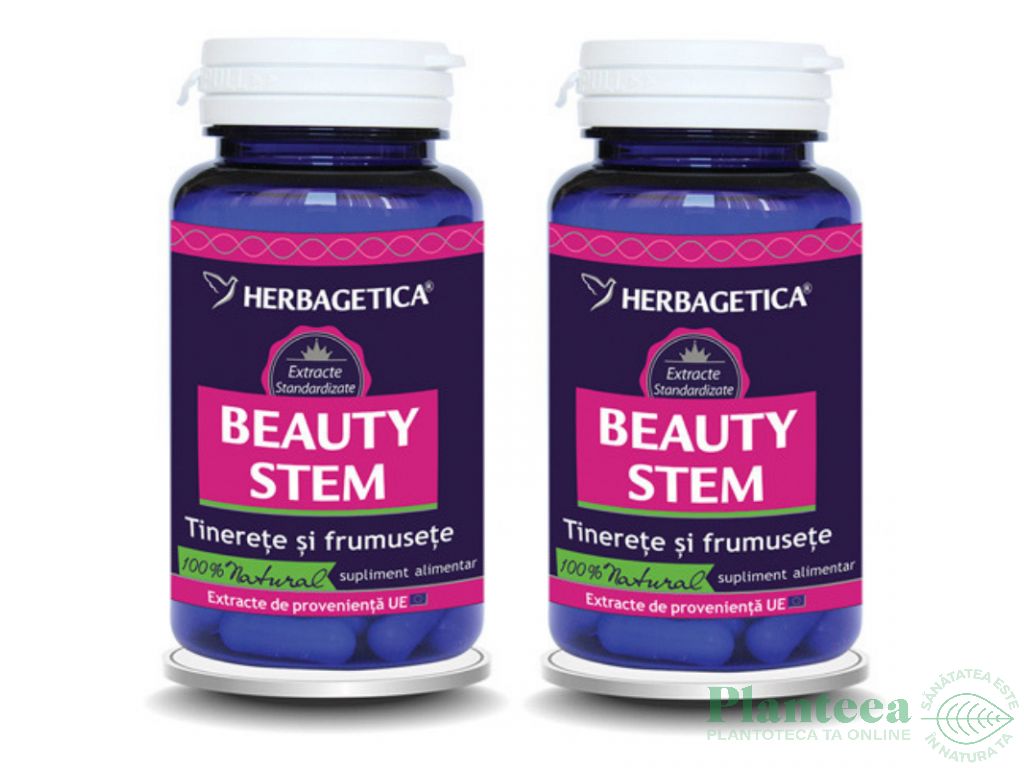 Pachet Beauty stem 2x60cps - HERBAGETICA