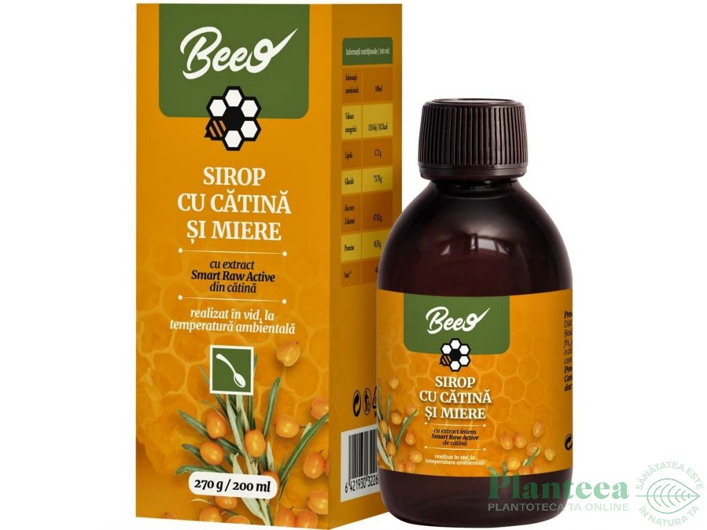Sirop catina in miere Beeo 200ml - DACIA PLANT