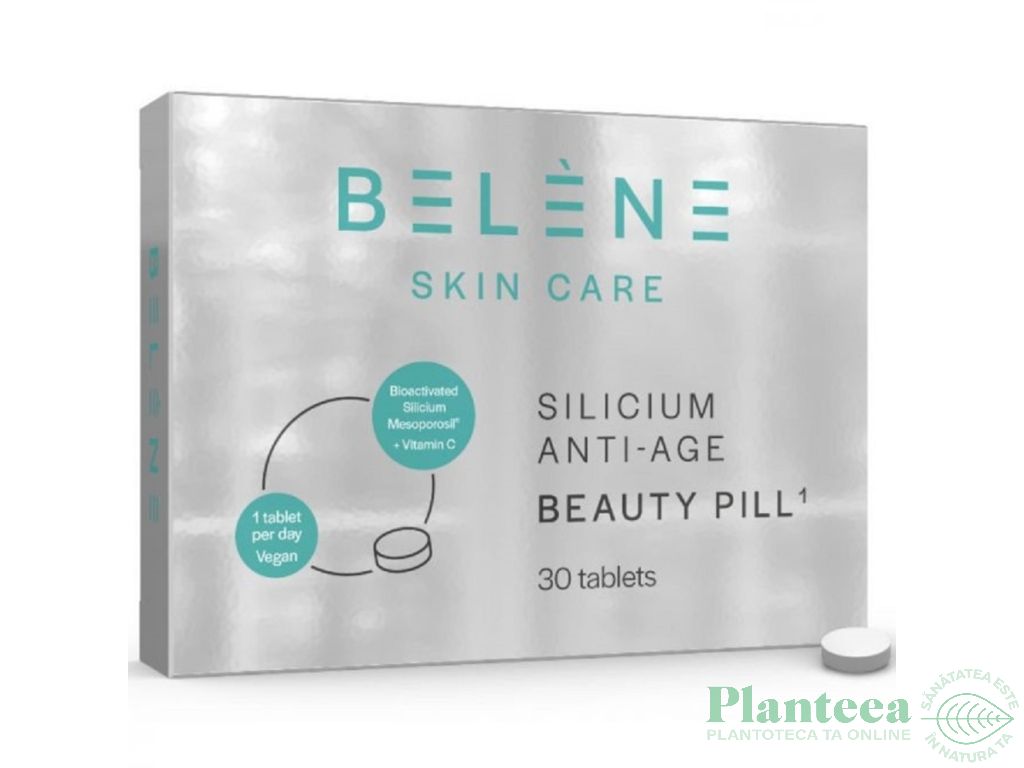 Silicium anti-age beauty pill 30cp - BELENE