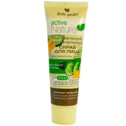 Scrub facial hidratant castravete 85ml - BELLE JARDIN