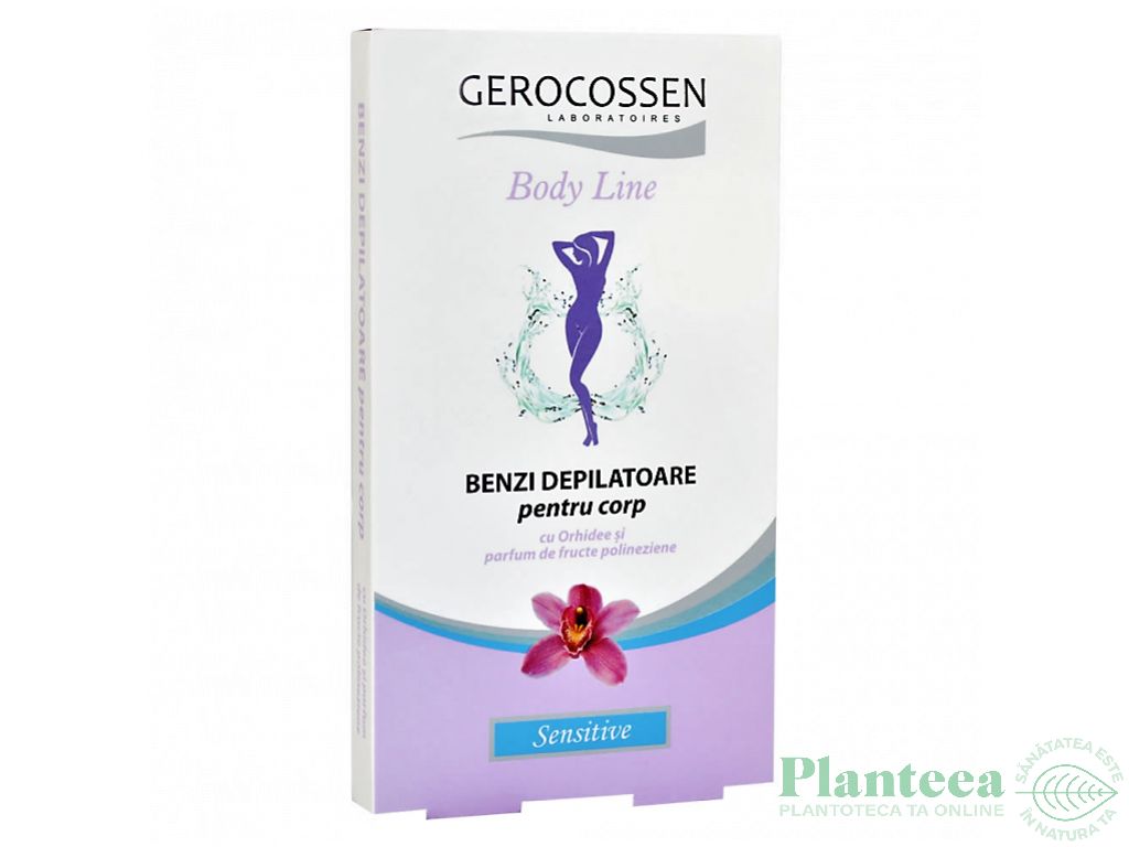 Benzi depilatoare corp sensitive duble 10b - GEROCOSSEN