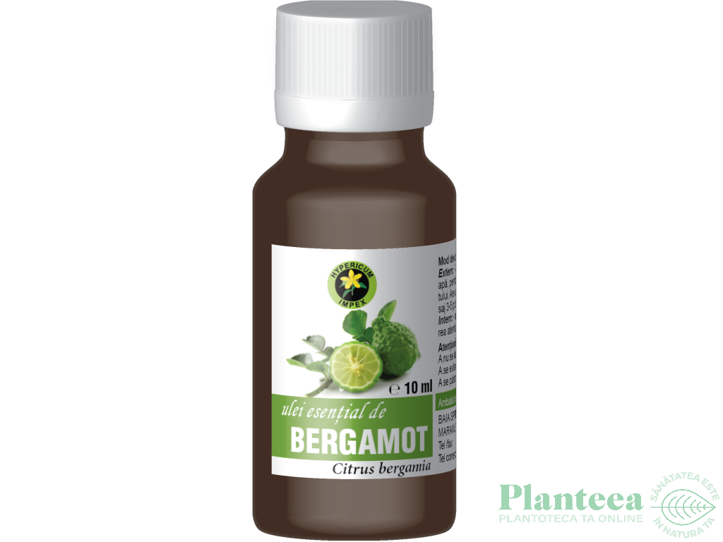 Ulei esential bergamota 10ml - HYPERICUM PLANT