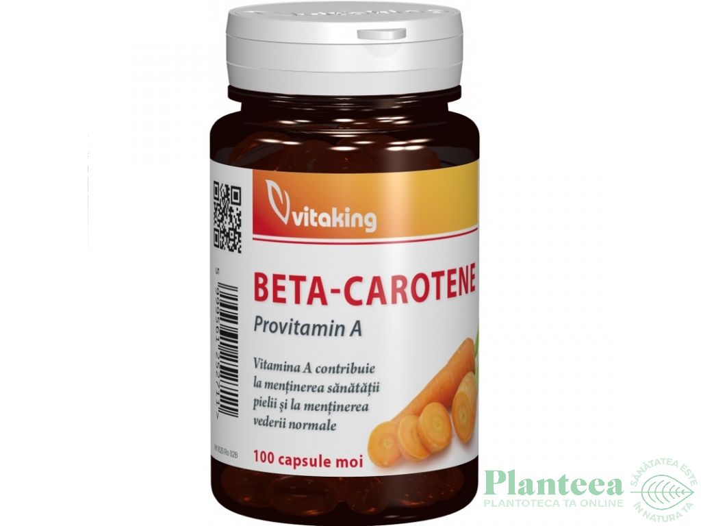 Beta caroten natural 100cps - VITAKING