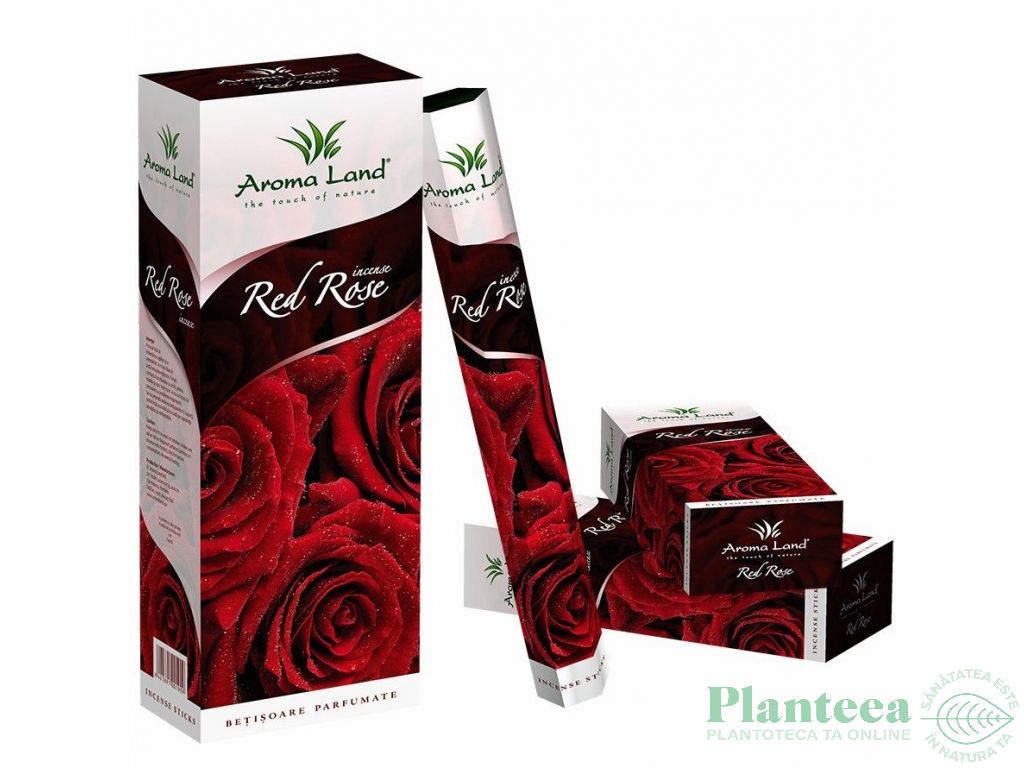 Betisoare parfumate Red rose 20b - AROMA LAND