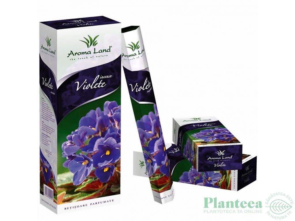 Betisoare parfumate violete 20b - AROMA LAND