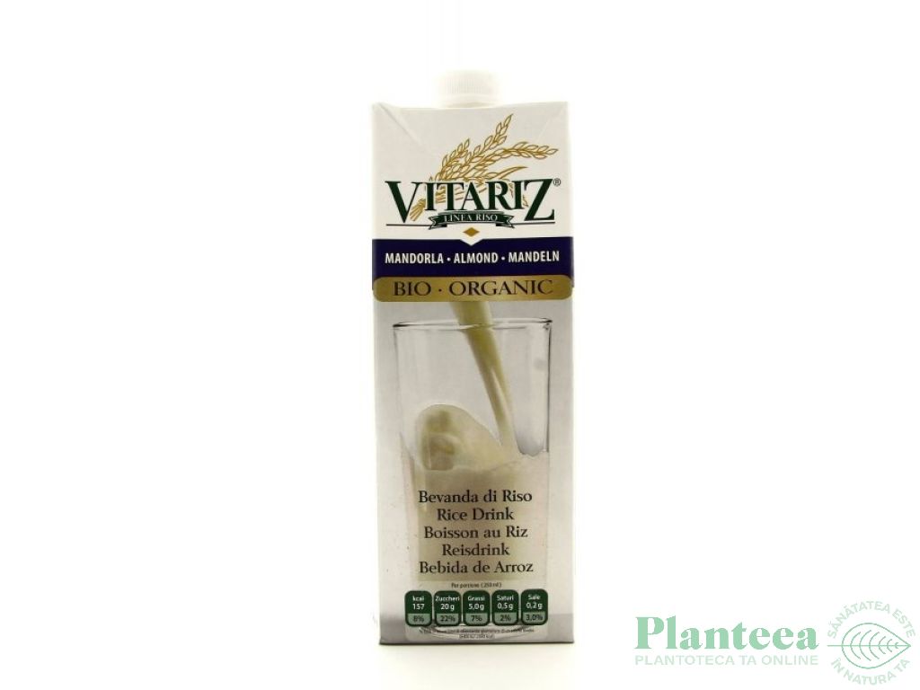 Lapte orez migdale eco 1L - VITARIZ