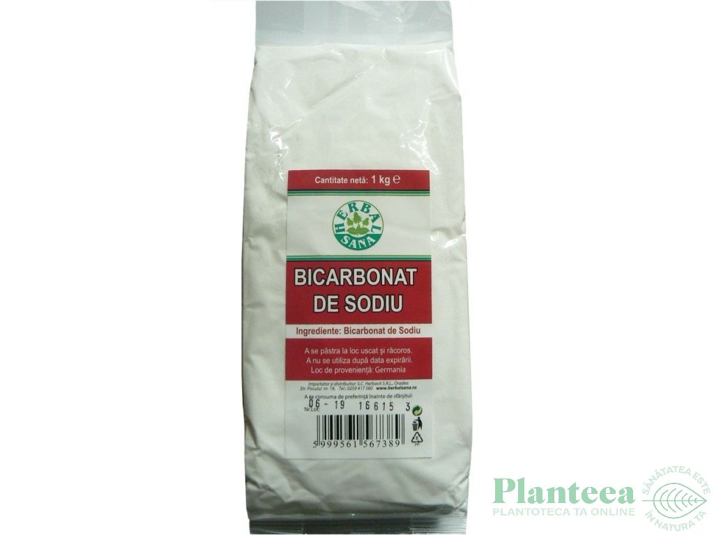 Bicarbonat sodiu 1kg - HERBAL SANA