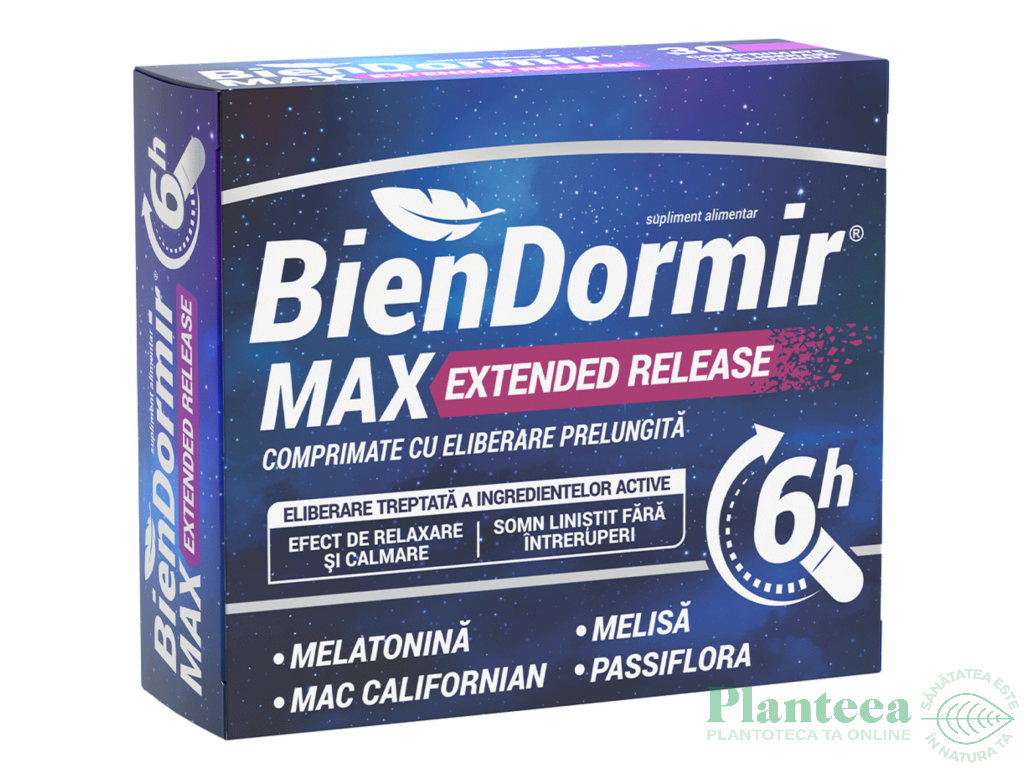 Bien dormir Max Extended Release 30cps - FITERMAN