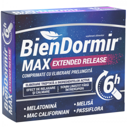 Bien dormir Max Extended Release 30cps - FITERMAN