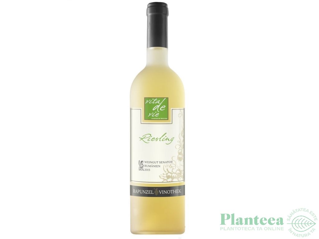 Vin alb sec riesling eco 750ml - RAPUNZEL