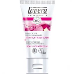 Crema ten hidratanta 24h trandafir salbatic 50ml - LAVERA