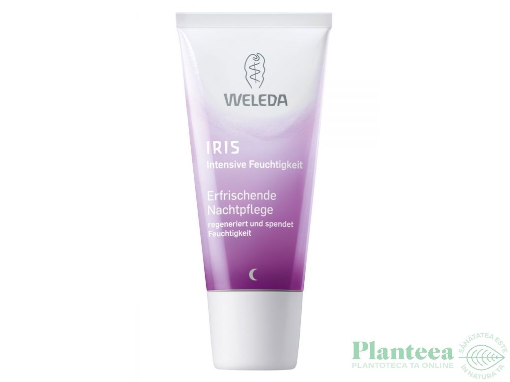 Crema noapte hidratanta iris 30ml - WELEDA