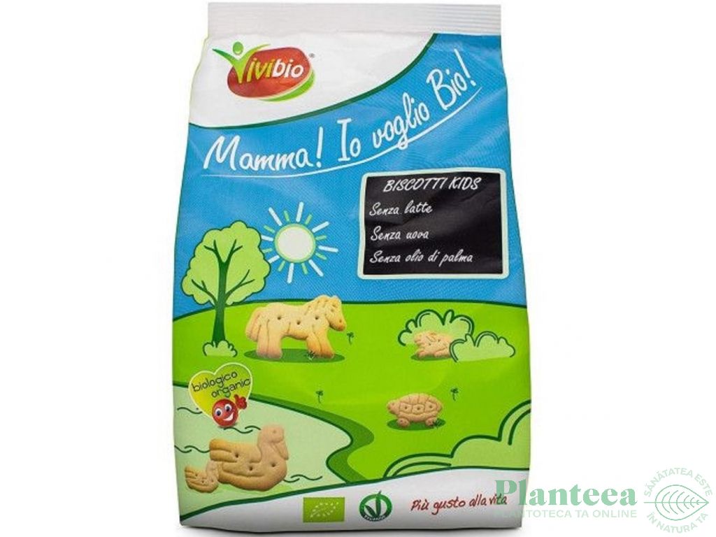 Biscuiti grau Cookies Kids eco 350g - VIVIBIO