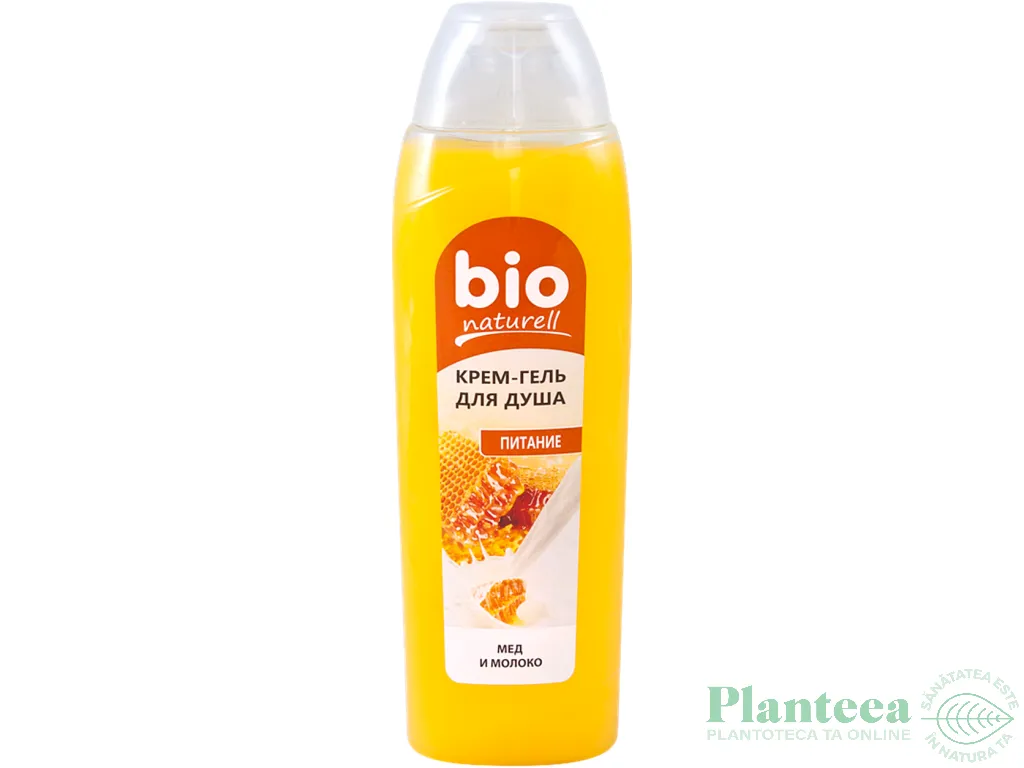 Gel dus nutritiv miere lapte 500ml - BIO NATURELL