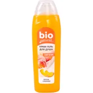Crema gel dus emolient piersica lapte 500ml - BIO NATURELL