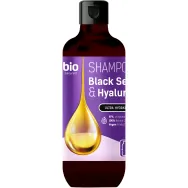 Sampon ultrahidratant ulei chimen negru acid hialuronic 355ml - BIO NATURELL