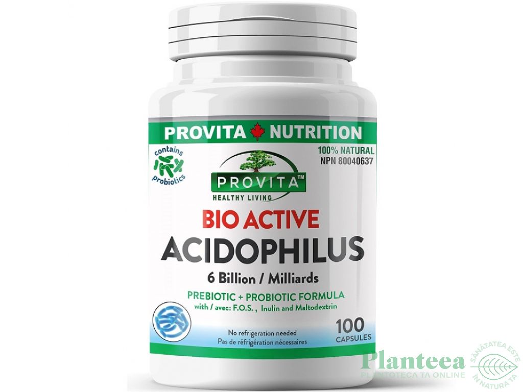 Acidophilus 100cps - PROVITA NUTRITION