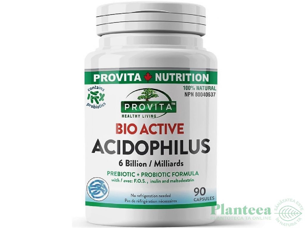 Acidophilus 90cps - PROVITA NUTRITION