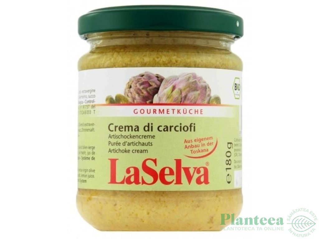 Crema tartinabila anghinare 180g - LA SELVA