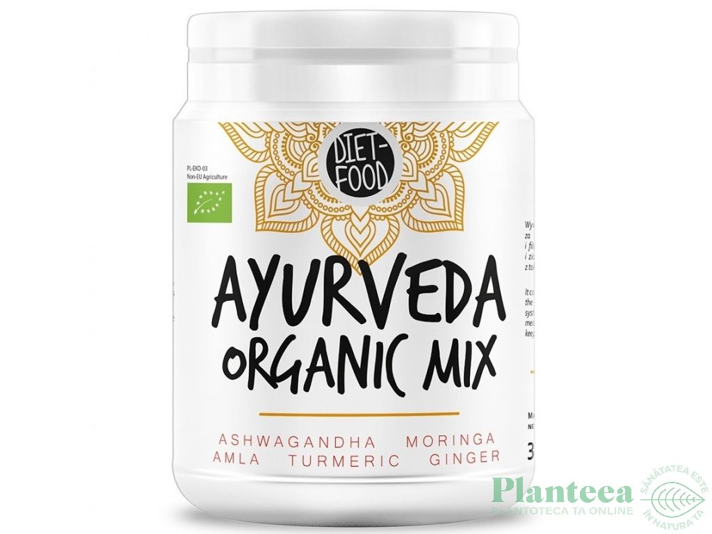 Pulbere mix ayurverdica organic 300g - DIET FOOD