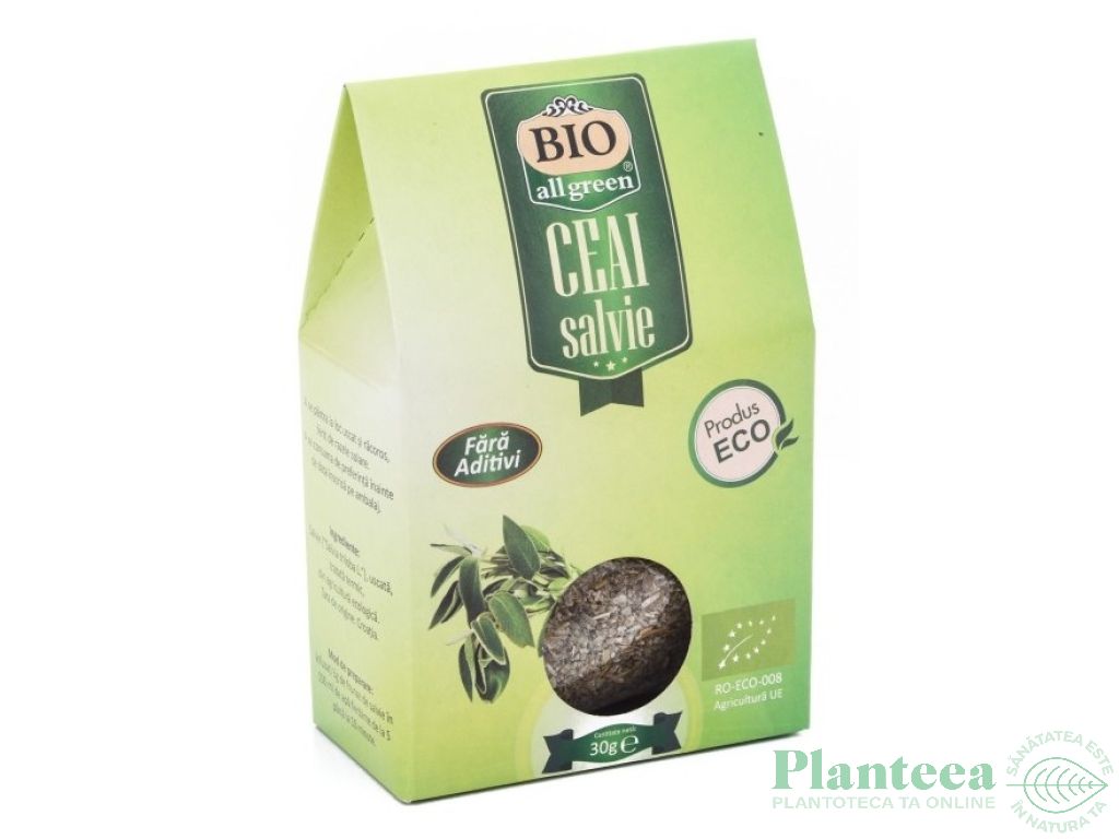 Ceai salvie bio 30g - BIO ALL GREEN