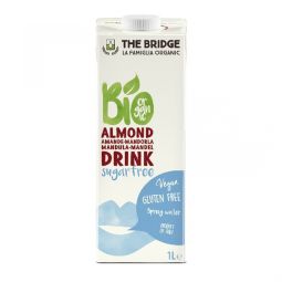 Lapte migdale 3% simplu fara zahar eco 1L - THE BRIDGE