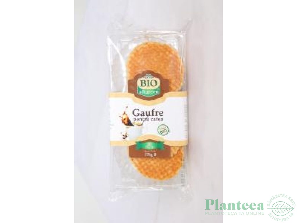 Gaufre pt cafea eco 170g - BIO ALL GREEN