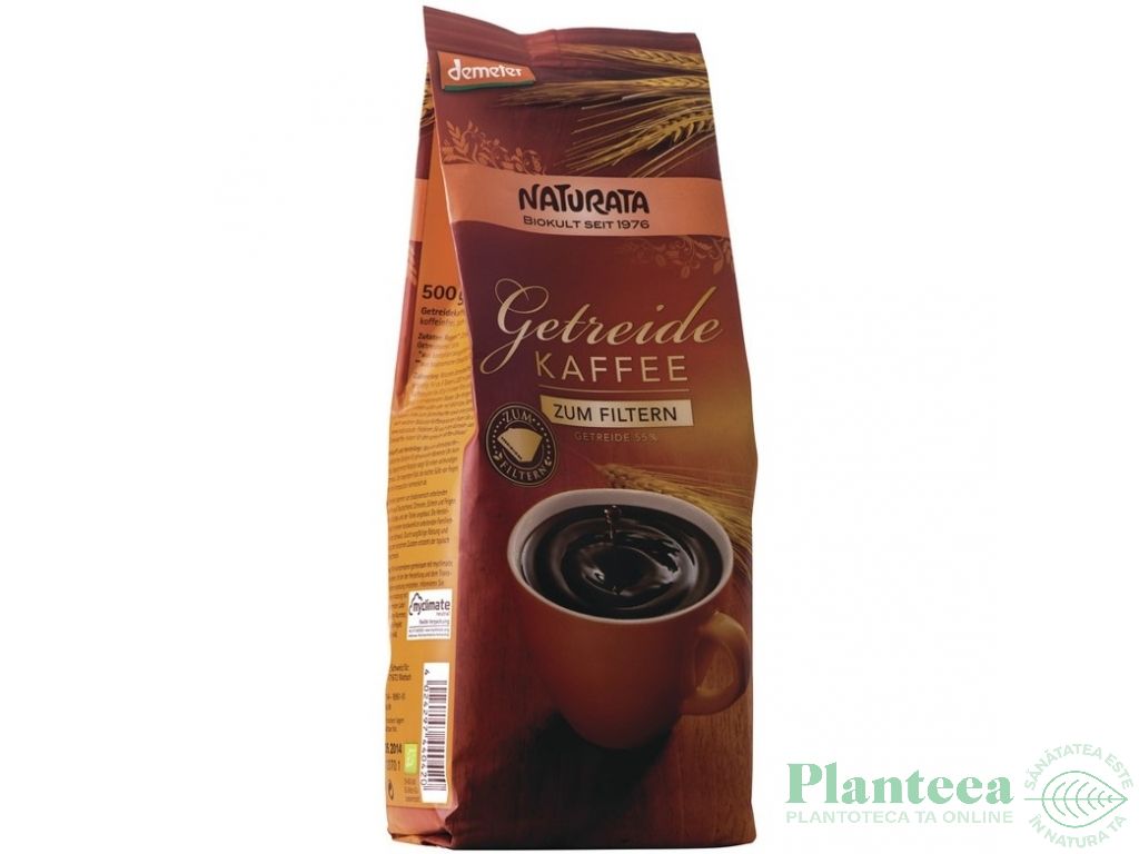 Cafeluta macinata cereale pt filtru 500g - NATURATA