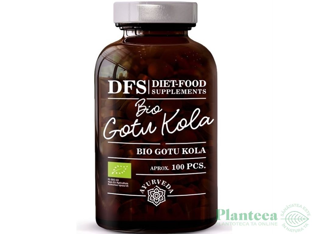 Gotu kola 350mg bio 100cps - DIET FOOD