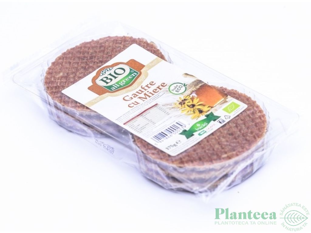 Gaufre miere bio 175g - BIO ALL GREEN