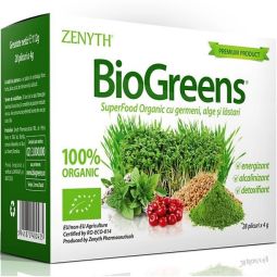 BioGreens plicuri 28x4g - ZENYTH