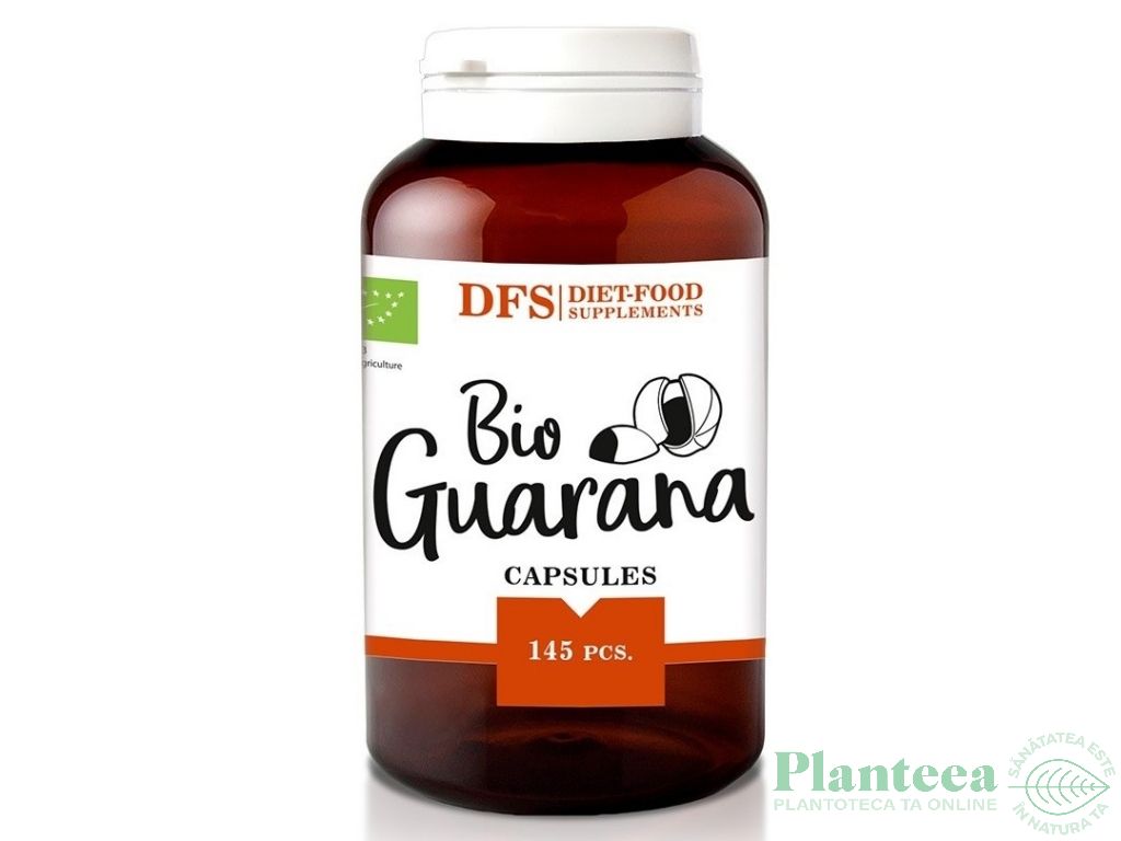 Guarana 500mg bio 145cps - DIET FOOD