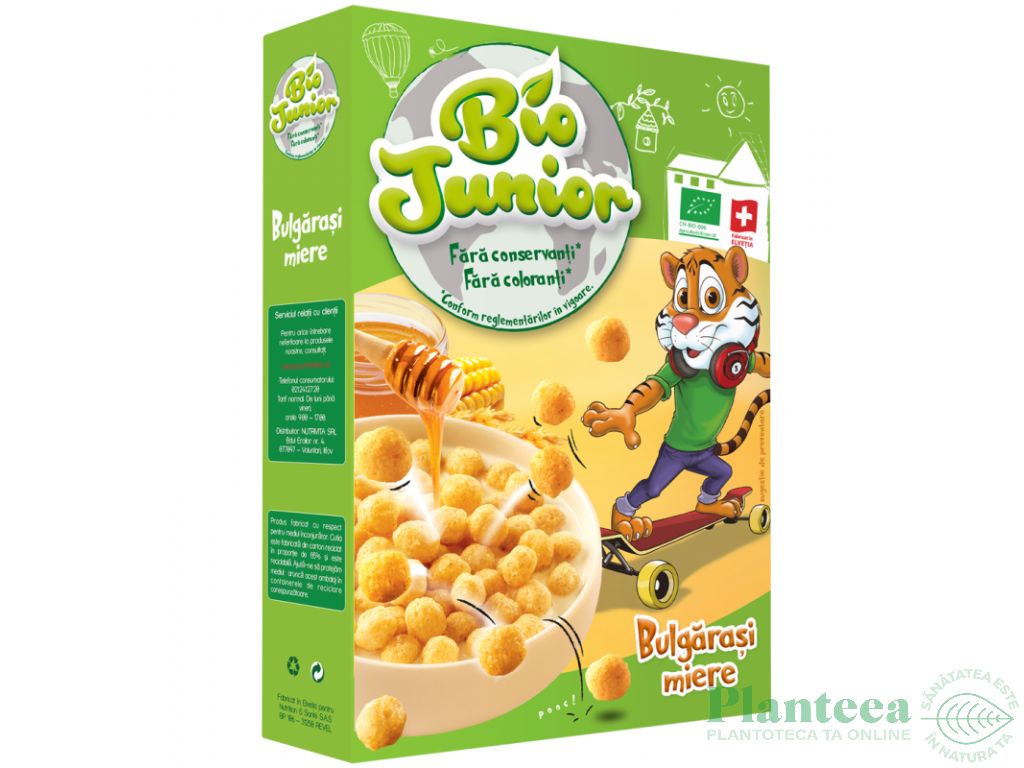 Bulgarasi cereale miere Junior eco 250g - CEREAL BIO